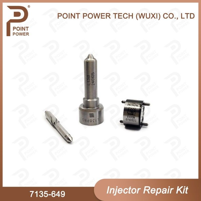 7135-649 Delphi Injektor Reparatur-Kit mit L138PRD Düse und 28239294 Steuerventil Düse-Ventil-Kit