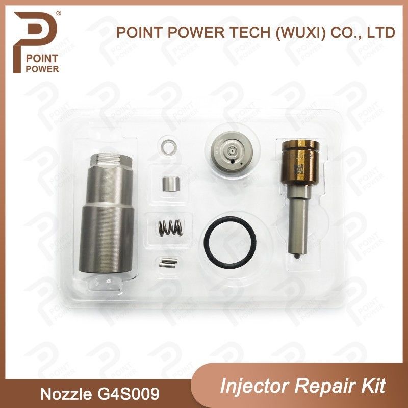 Injektor-Reparatur-Set 23670-0E010 Toyotas Denso mit Düse G4S009 und Platte G4 Orifica
