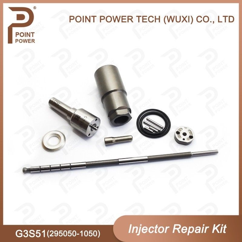 High Speed Steel Denso Reparatur-Kit für Injektor 295050-1050 16600-5X30A G3S51 Diesel-Injektor Reparatur-Kits
