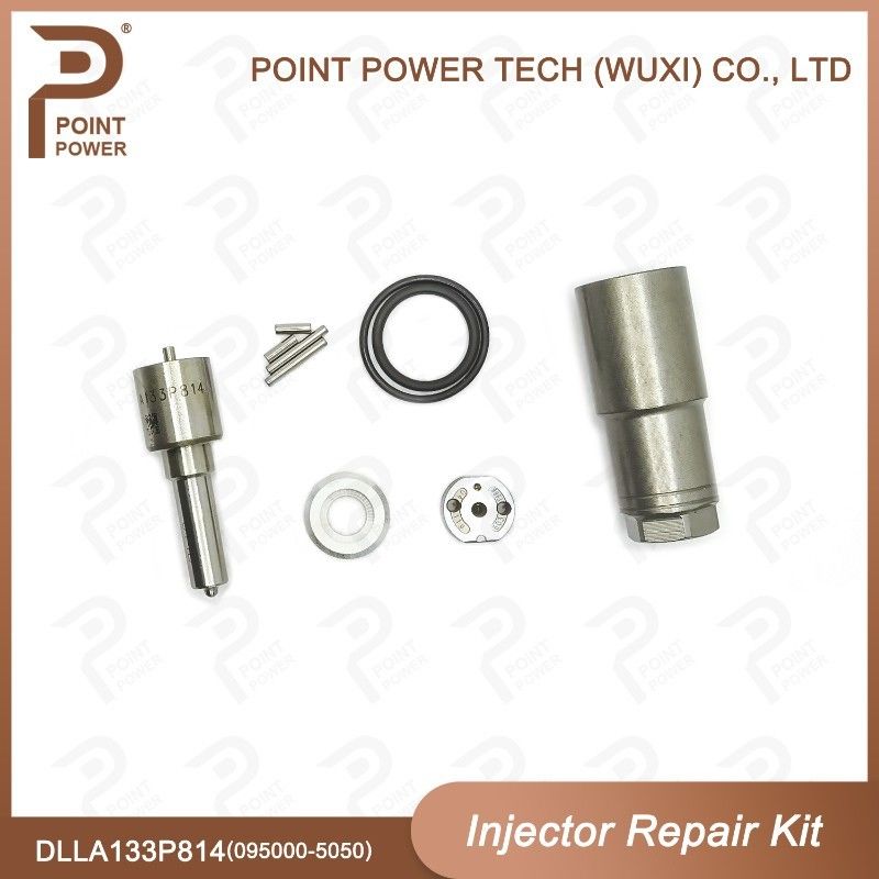 Reparaturpaket für JOHN DEER 095000-5050 RE516540 mit DLLA133P814 Common Rail Düse