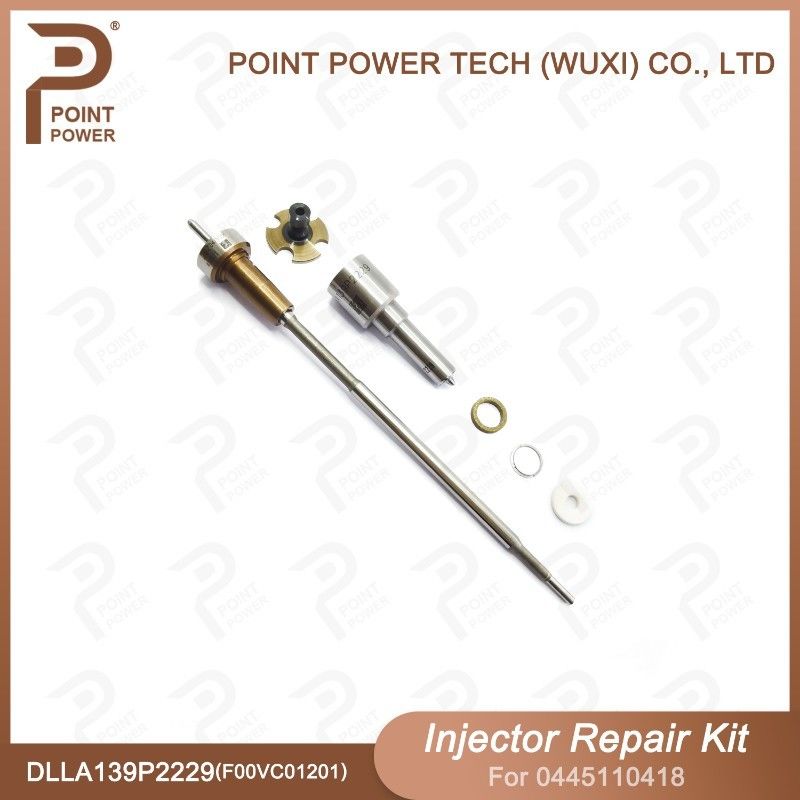 Bosch Injektor Reparatur-Kit für Injektoren 0445110418 Düse DLLA139P2229 und F00VC01201