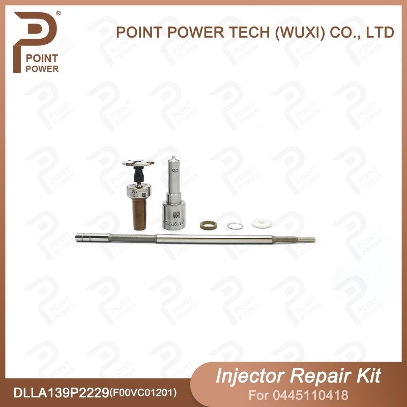 Bosch Injektor Reparatur-Kit für Injektoren 0445110418 Düse DLLA139P2229 und F00VC01201