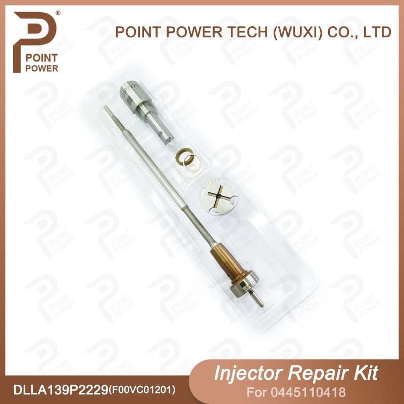 Bosch Injektor Reparatur-Kit für Injektoren 0445110418 Düse DLLA139P2229 und F00VC01201