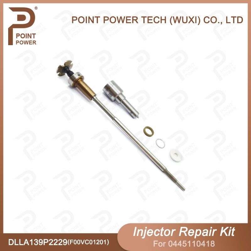 Bosch Injektor Reparatur-Kit für Injektoren 0445110418 Düse DLLA139P2229 und F00VC01201