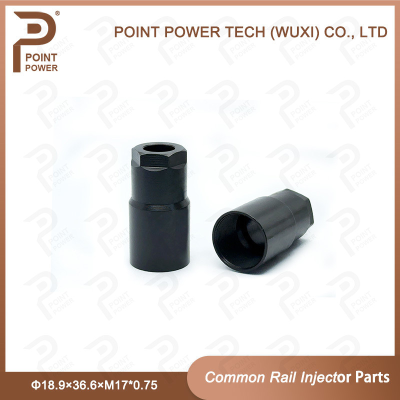 Schnellschnellstahlinspritzdrüse Nusskappe Größe Φ18.9×36.6×M17*0.75