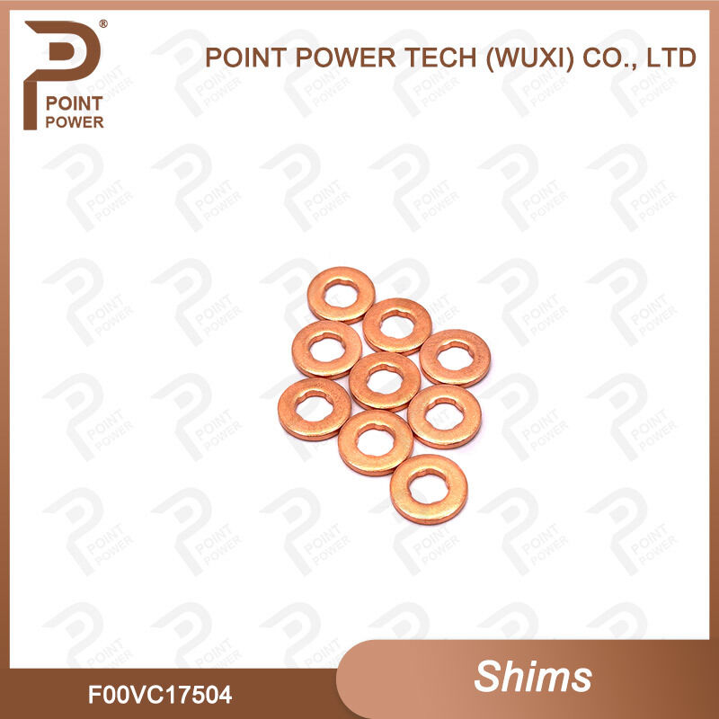 Neue F00VC17504 Injektor Düse Kupfer Waschmaschine F00V C17 504 Größe 7.5*15*2mm Diesel Sprayer Dichtung Für Shim